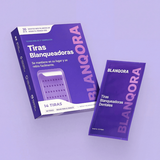 Blanqora™ Tiras Blanqueadoras Purple